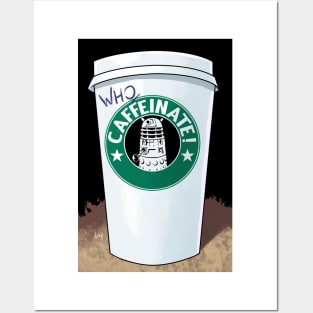 doctor who starbucks Posters and Art